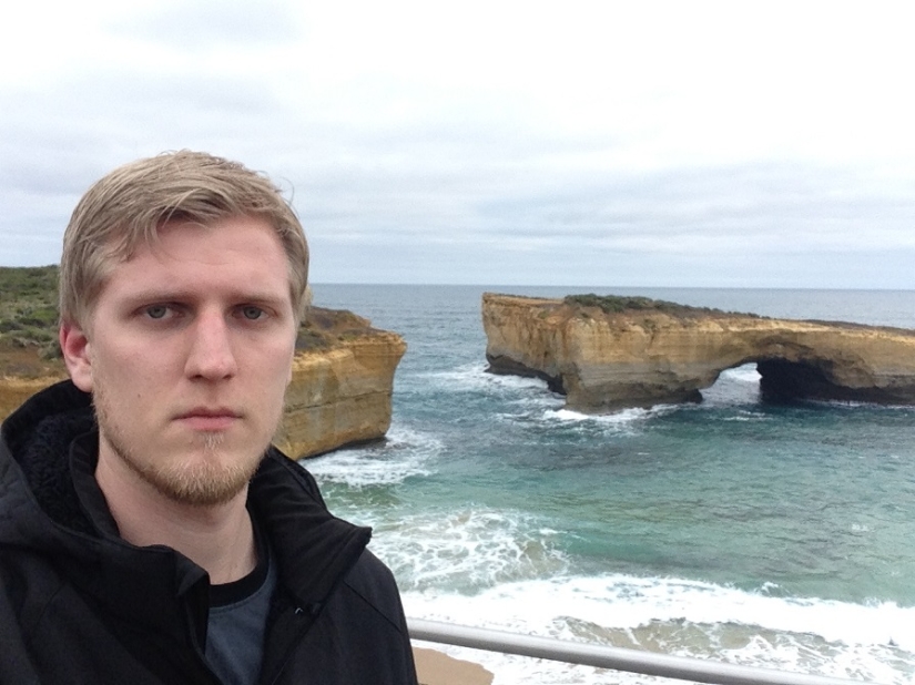 The guy traveled around Australia and became disillusioned with koalas