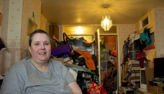 "The hell I live in»: this is what a British hoarder has turned her home into "The hell I live in»: this is what a British hoarder has turned her home into