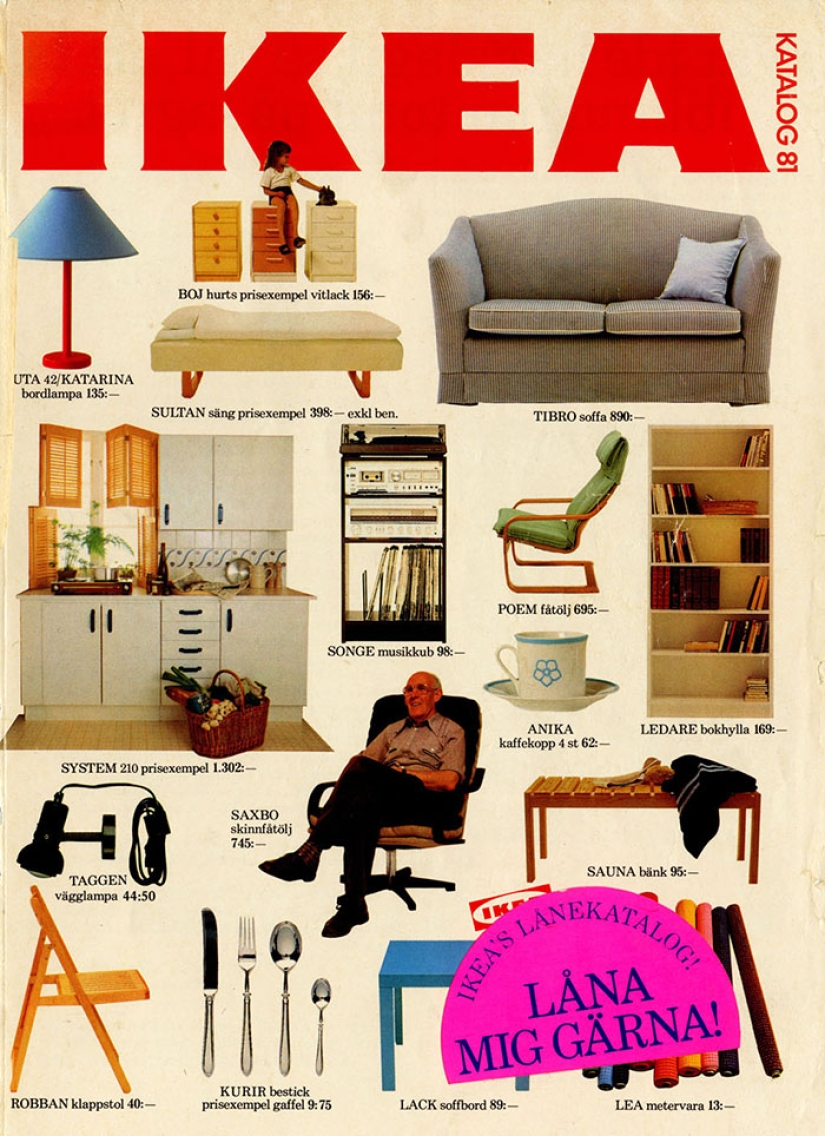 The history of home design in all its glory: IKEA catalogs from 1951 to 2000