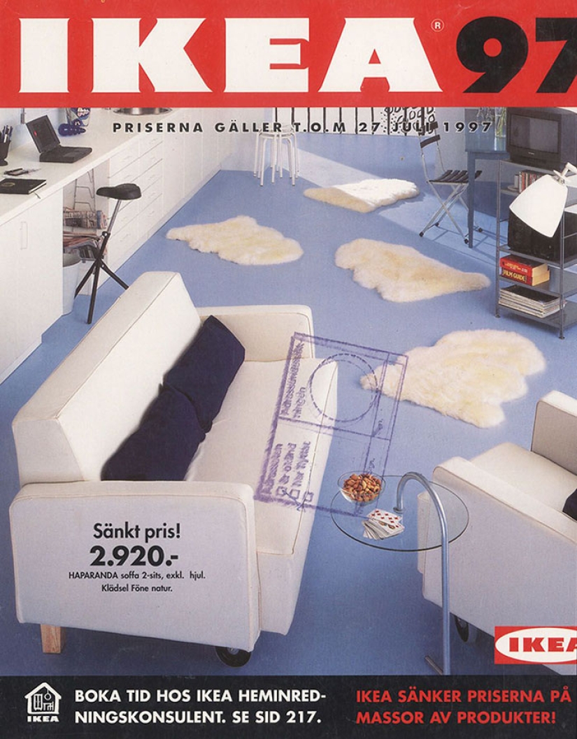 The history of home design in all its glory: IKEA catalogs from 1951 to 2000