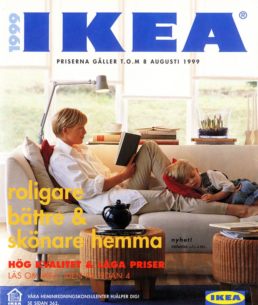 The history of home design in all its glory: IKEA catalogs from 1951 to 2000