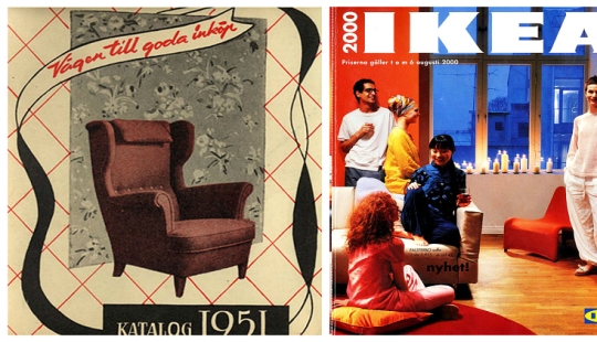 The history of home design in all its glory: IKEA catalogs from 1951 to 2000