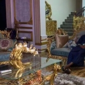 The house that Emenike built: photos of the chorus of the former Spartak football player appeared on the web