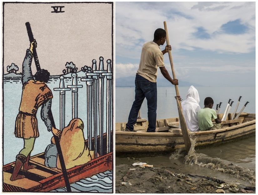 The inhabitants of Haiti have brought to life the mysterious Tarot cards The inhabitants of Haiti have brought to life the mysterious Tarot cards