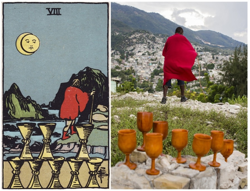 The inhabitants of Haiti have brought to life the mysterious Tarot cards The inhabitants of Haiti have brought to life the mysterious Tarot cards