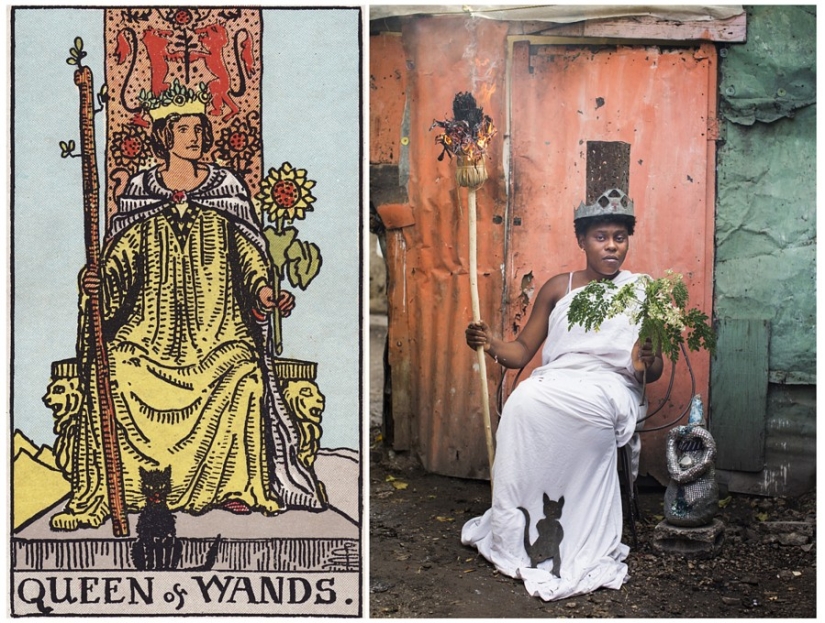 The inhabitants of Haiti have brought to life the mysterious Tarot cards The inhabitants of Haiti have brought to life the mysterious Tarot cards