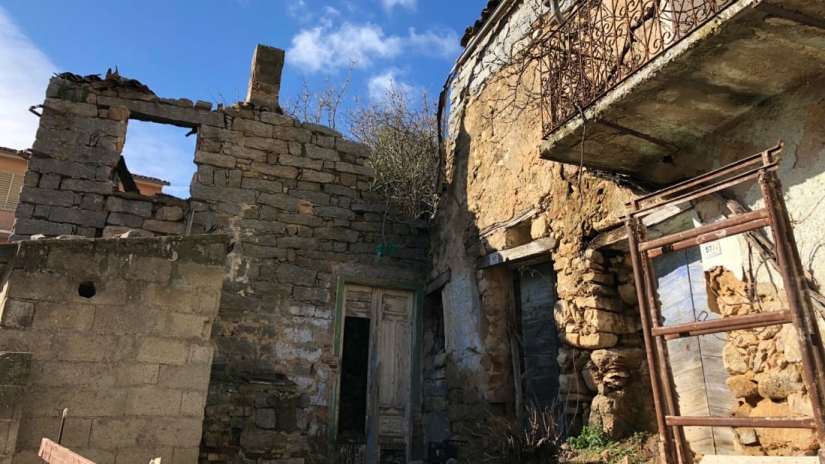 The Italian town sells houses for one euro to anyone. But there is a nuance