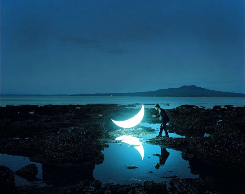 The journey of a Russian and his Private moon around the world