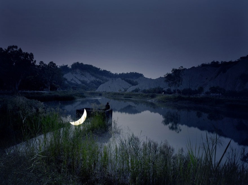 The journey of a Russian and his Private moon around the world