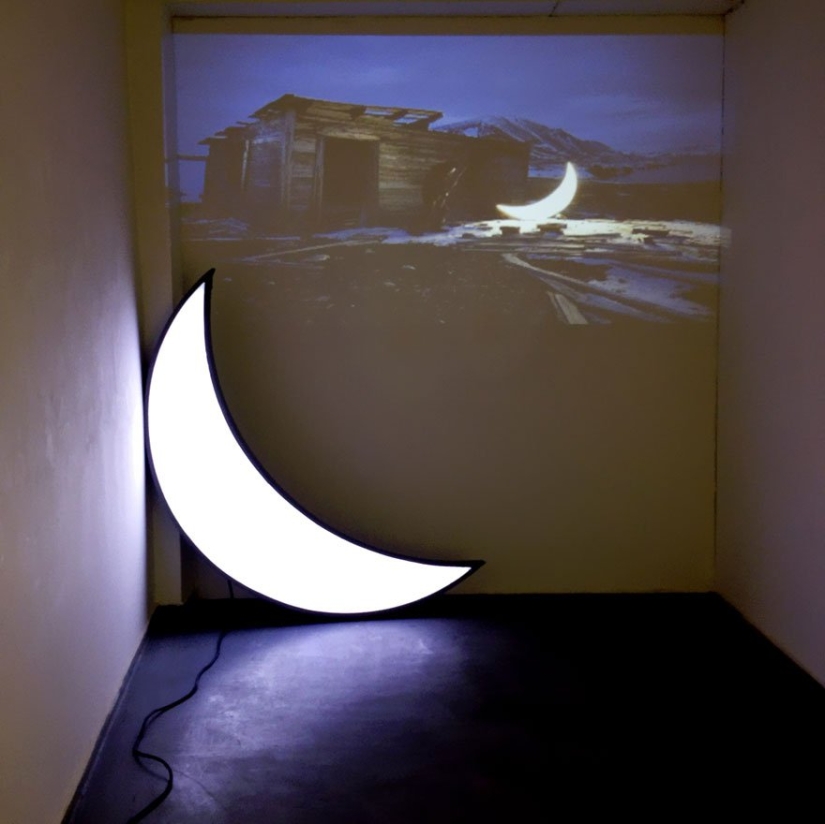 The journey of a Russian and his Private moon around the world