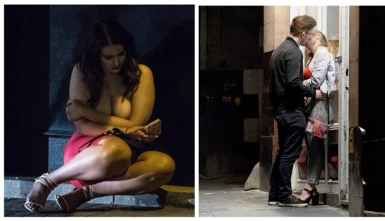 The latest romantics: love, youth and alcohol on the streets of the UK on Valentine's Day