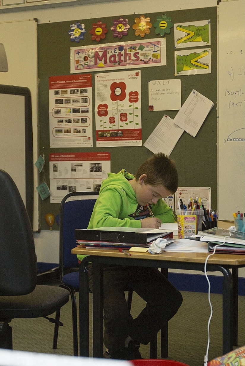 The loneliest British schoolboy