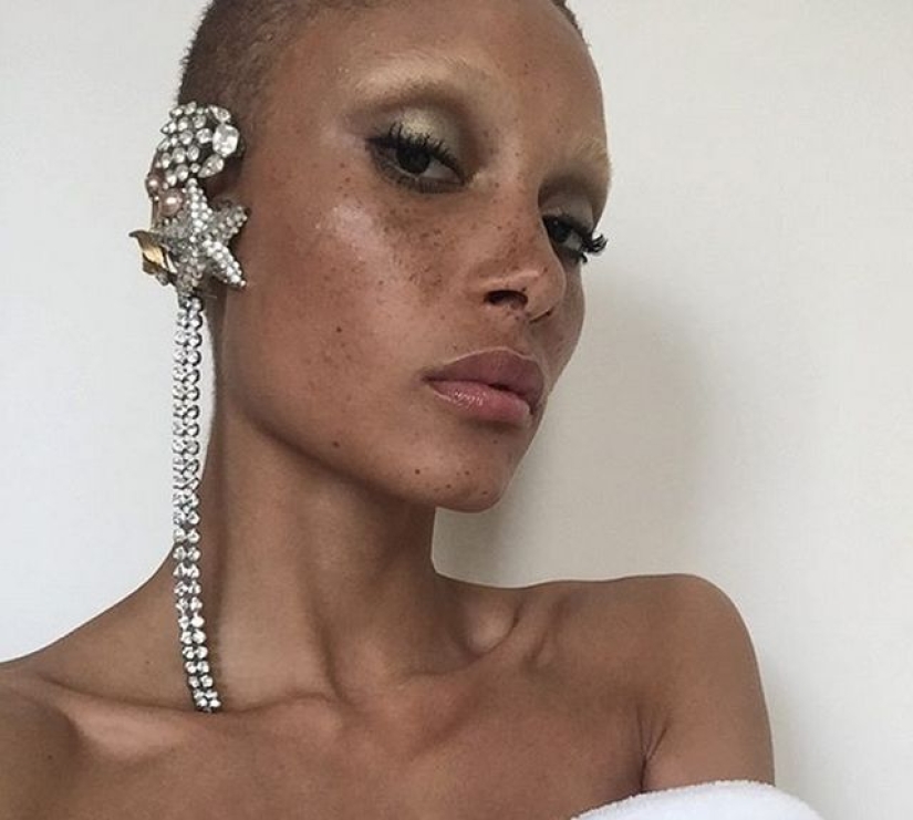 The model of the year was Adva Aboa, a shaved black feminist The model of the year was Adva Aboa, a shaved black feminist