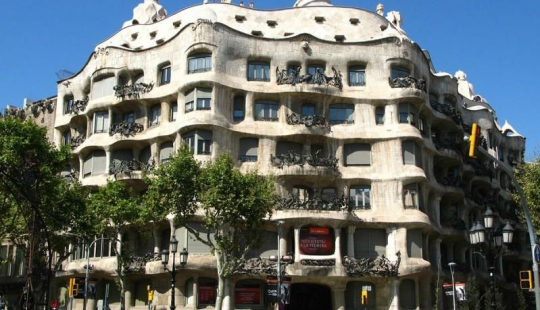 The most famous works of Antonio Gaudi