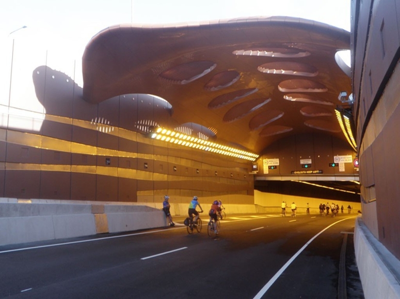 The most unusual transport tunnels