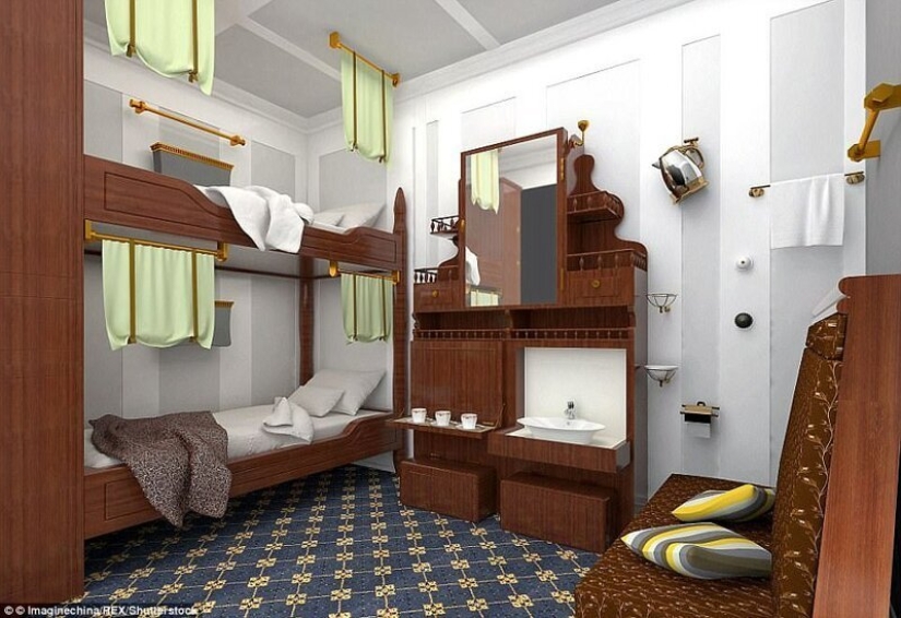 The new Chinese-made Titanic will be launched in 3 years