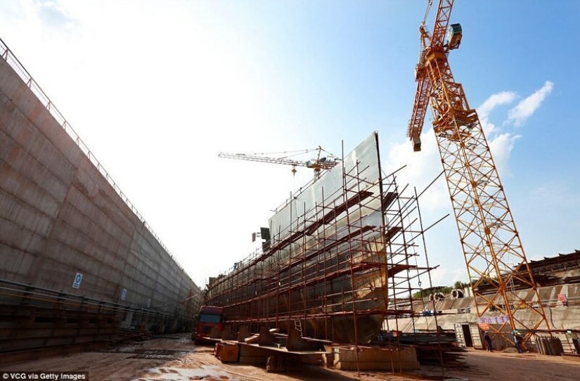 The new Chinese-made Titanic will be launched in 3 years