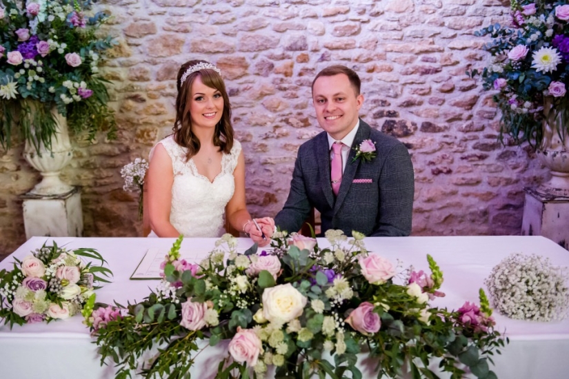 The newlyweds organized a Disney-style wedding. It took several years to prepare