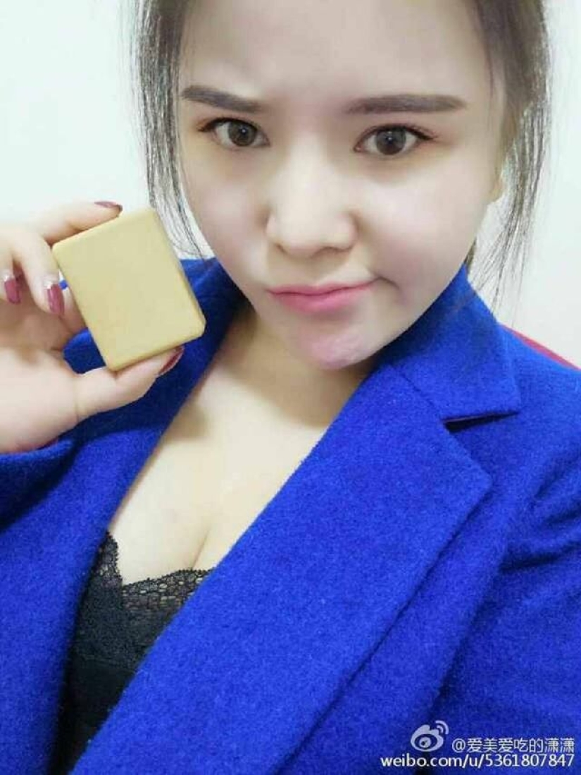 The offended girl sent her ex-boyfriend a bar of soap made from her own fat The offended girl sent her ex-boyfriend a bar of soap made from her own fat