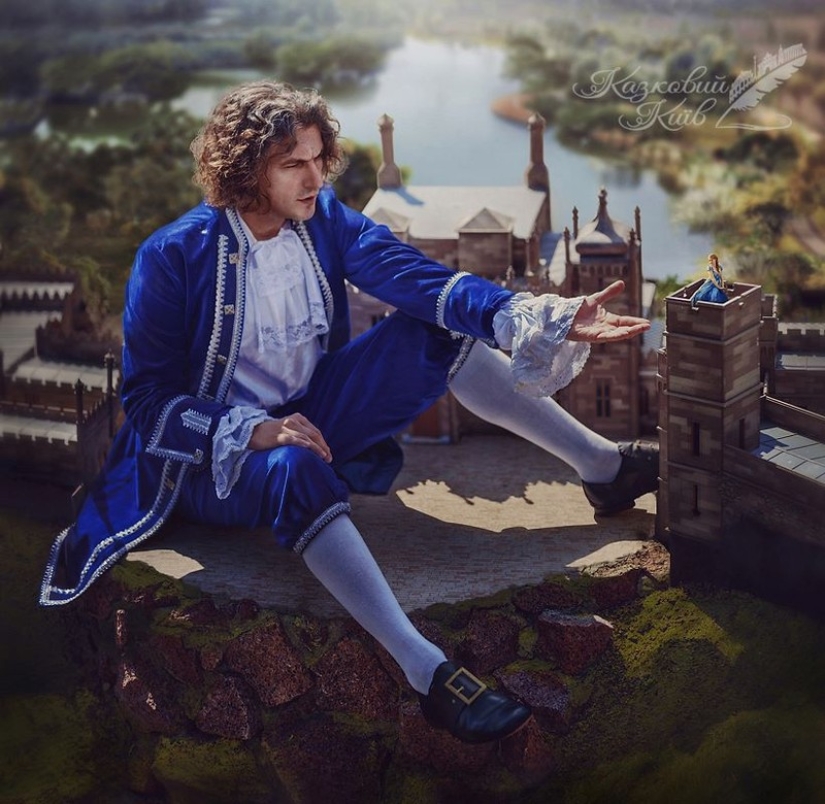 The photographer revived the famous fairy tales