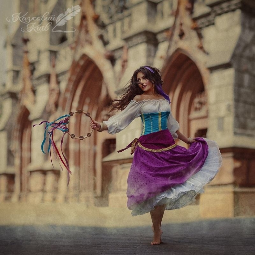 The photographer revived the famous fairy tales