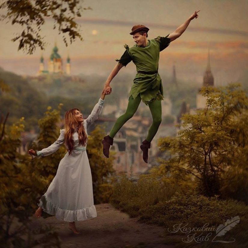 The photographer revived the famous fairy tales