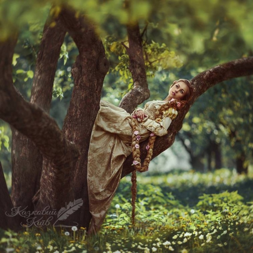 The photographer revived the famous fairy tales