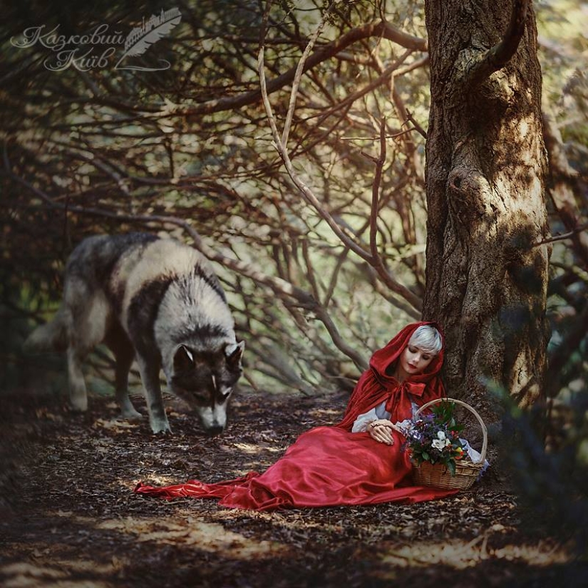 The photographer revived the famous fairy tales