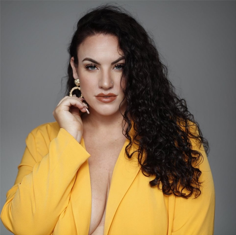 The plus-size model is proud of the extra kilos, because they bring her a lot of money The plus-size model is proud of the extra kilos, because they bring her a lot of money