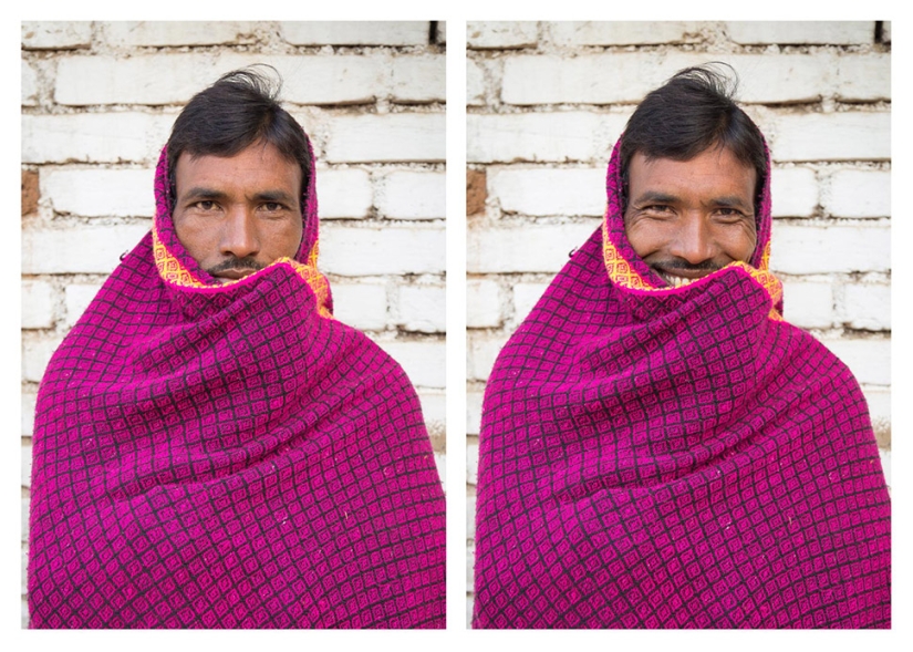 The power of a smile: photos that will make you look at strangers differently The power of a smile: photos that will make you look at strangers differently