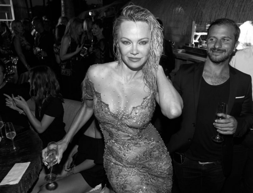 The problems of Pamela's Indians do not... concern: Native Americans were outraged by candid photos of the star