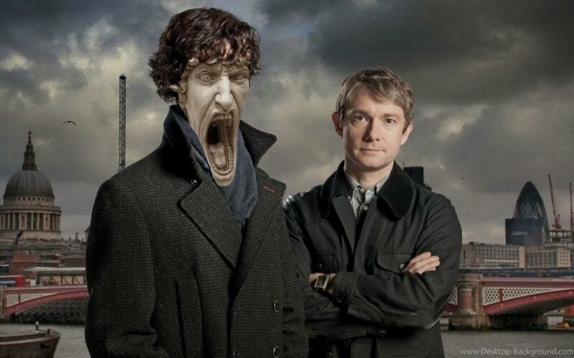 The reason for the meme: a screaming statue in Italy blew up the Internet