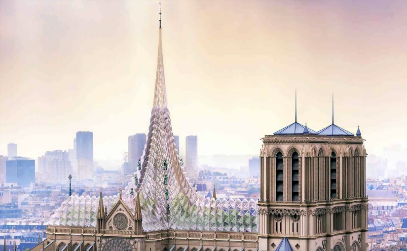 The restoration project of the Cathedral of Notre Dame de Paris is presented