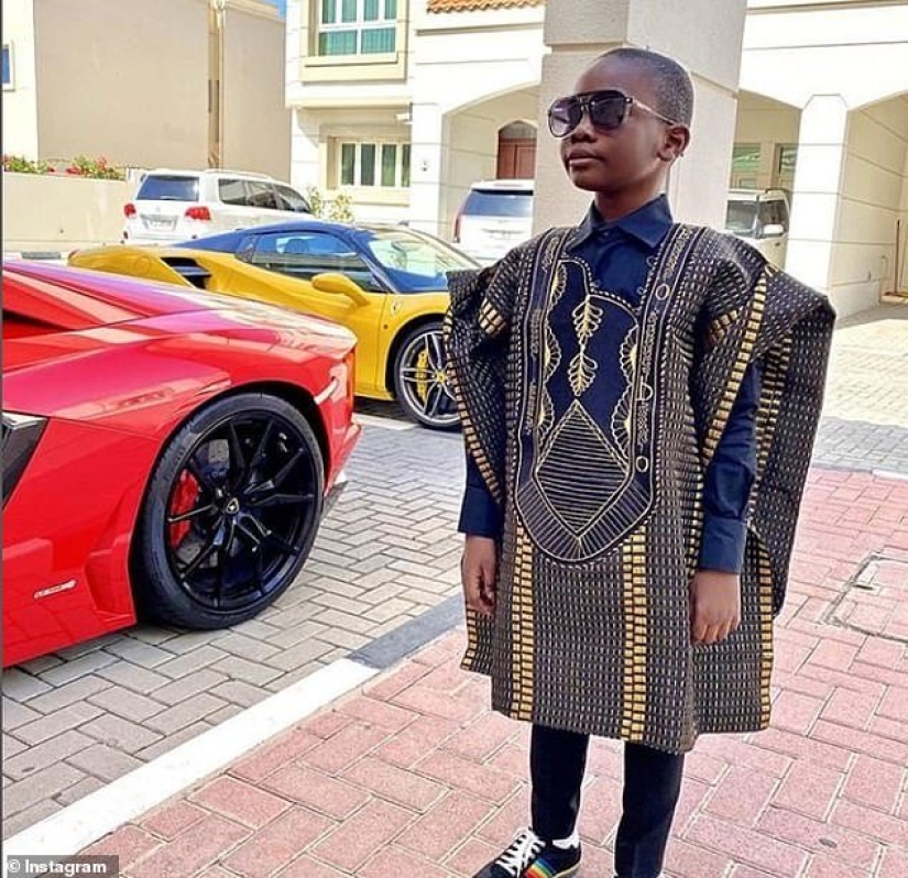 The richest of the rich kids Inside the luxurious life of a 9-year-old Nigerian boy nicknamed "the world's youngest billionaire" who owns his first mansion at the age of just six and has many sports cars thanks to his father, an Internet celebrity The richest of the rich kids Inside the luxurious life of a 9-year-old Nigerian boy nicknamed "the world's youngest billionaire" who owns his first mansion at the age of just six and has many sports cars thanks to his father, an Internet celebrity