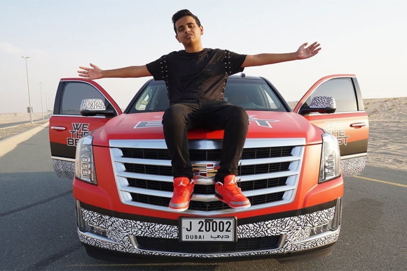 The richest young man in Dubai boasts of a collection of supercars, having collected it before coming of age