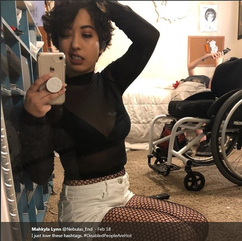 The right to beauty: people with disabilities share hot photos on social networks