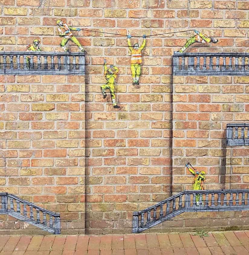 The secret life of housing and communal services workers in drawings by a Belgian artist