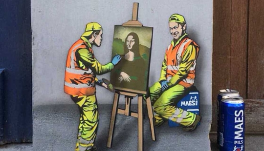 The secret life of housing and communal services workers in drawings by a Belgian artist