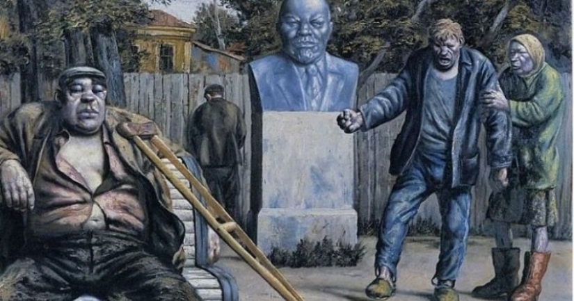 The strings of the Russian soul in topical paintings by Vasily Shulzhenko