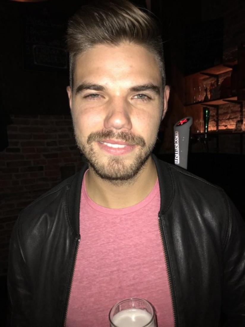 The Swede dyed his hair and turned into Frankenstein