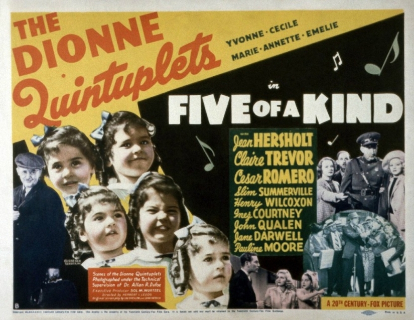 The tragic fate of the Dion quintuplets