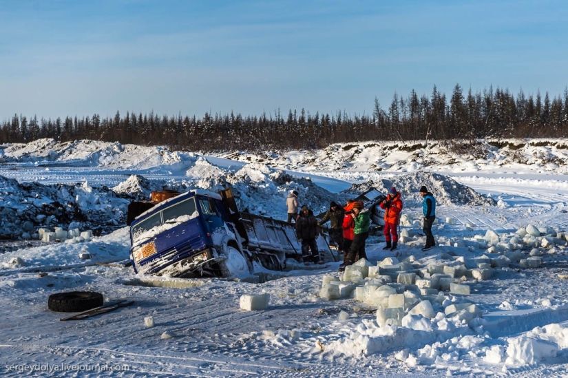 The trucker's worst nightmare The trucker's worst nightmare