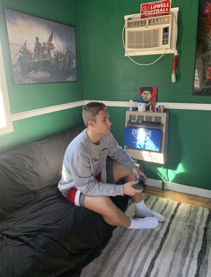 The village of introverts, or Every American child has a separate house