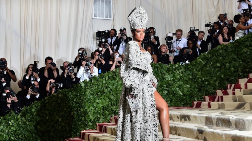 The Virgin Mary, Jesus Christ, the Pope and other images of stars at the Met Gala 2018