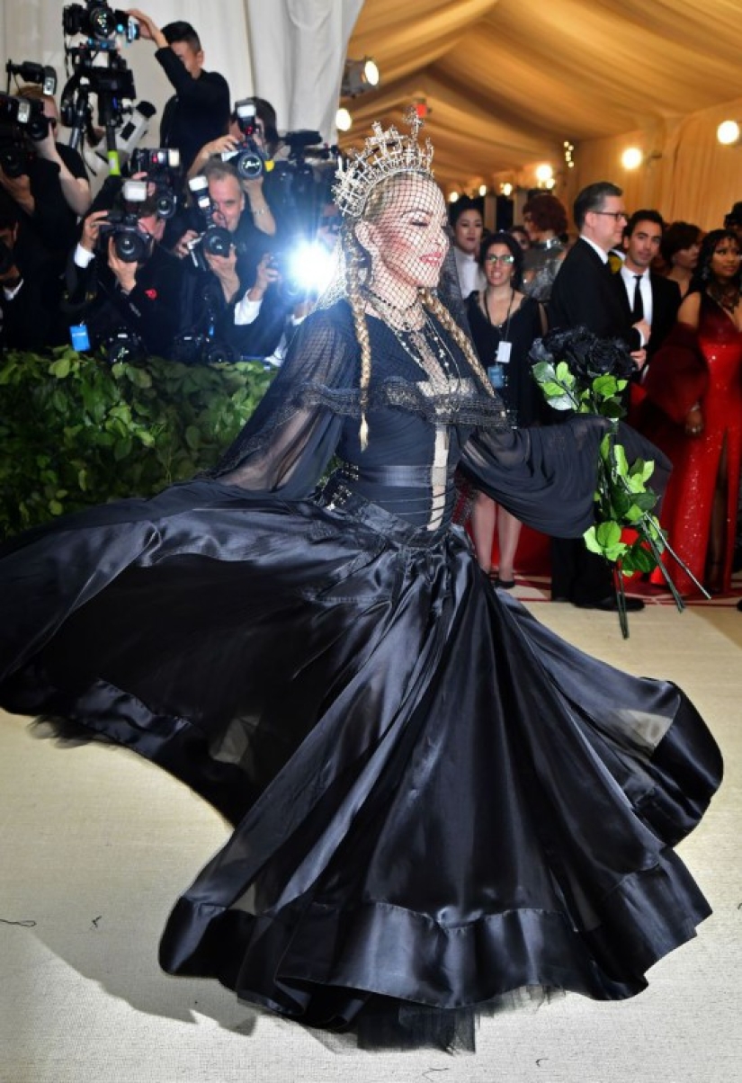 The Virgin Mary, Jesus Christ, the Pope and other images of stars at the Met Gala 2018