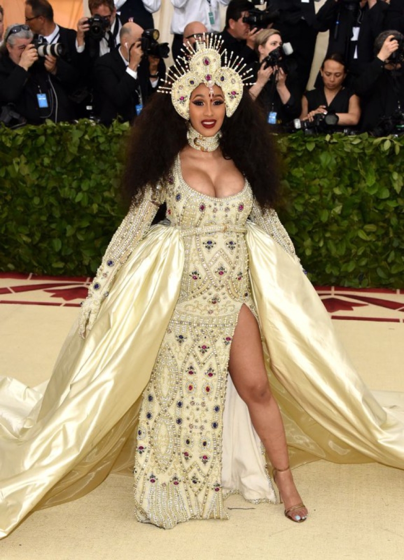 The Virgin Mary, Jesus Christ, the Pope and other images of stars at the Met Gala 2018