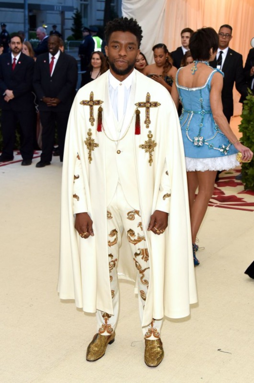 The Virgin Mary, Jesus Christ, the Pope and other images of stars at the Met Gala 2018