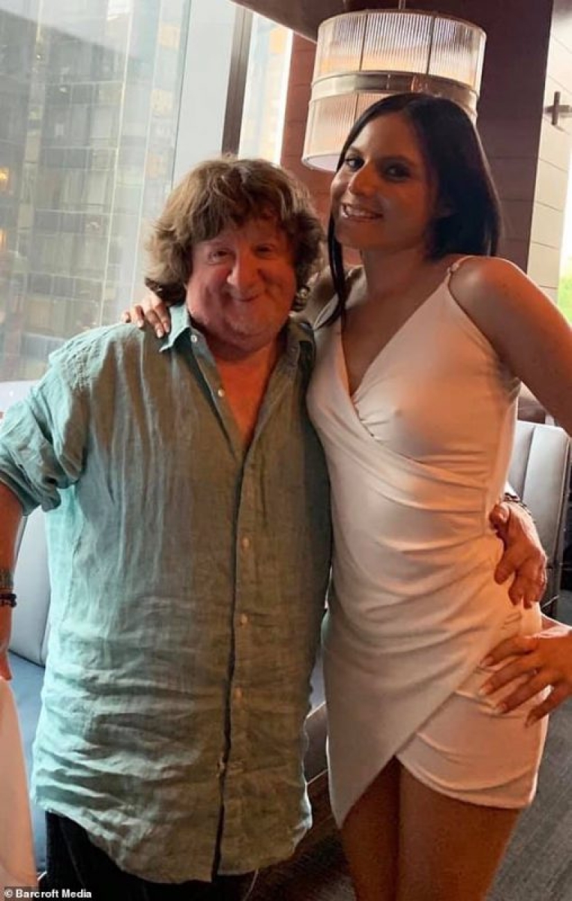 The webcam model adores her one-and-a-half-meter lover, who is 27 years older than her