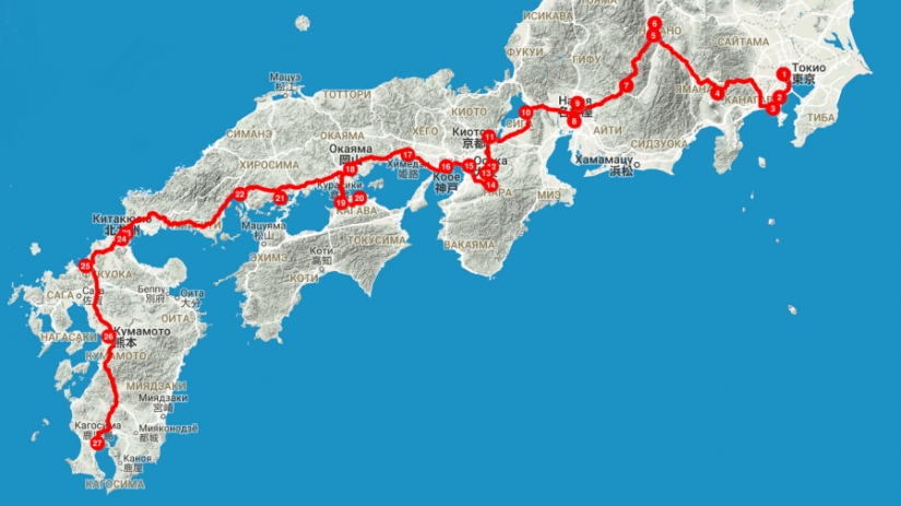 The whole of Japan for a thousand dollars: instructions of a professional traveler
