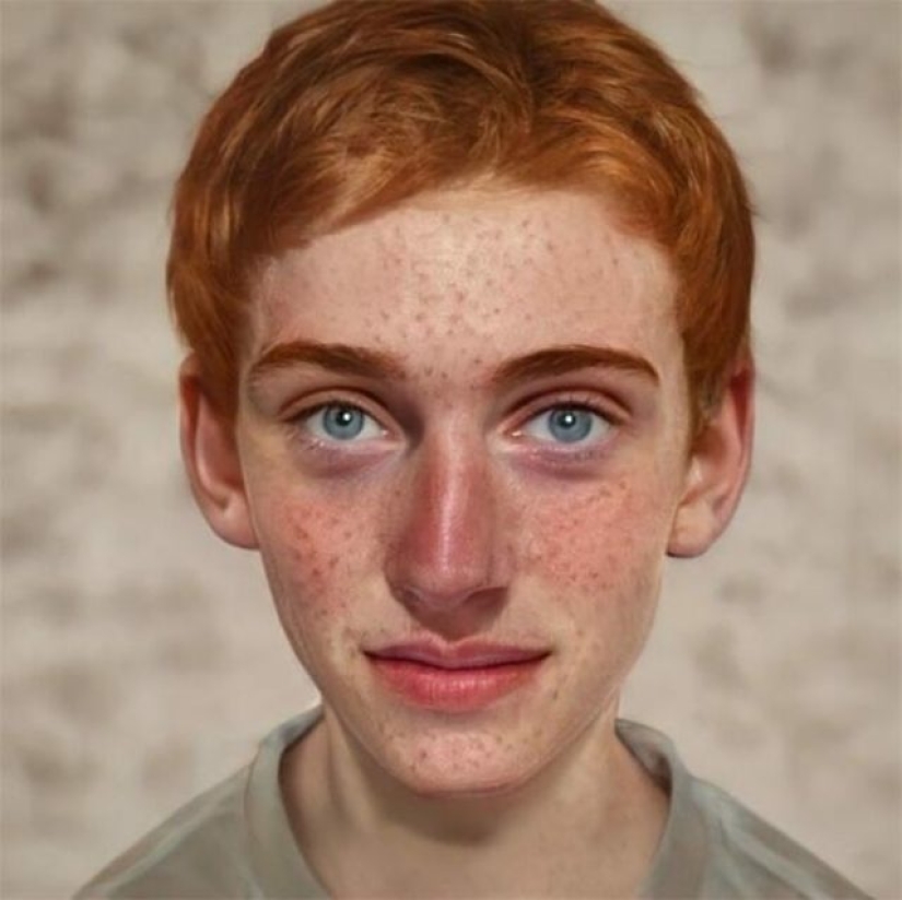 The woman showed how the characters of "Harry Potter" should have looked according to the descriptions in the books The woman showed how the characters of "Harry Potter" should have looked according to the descriptions in the books
